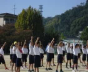 体育参観２年３